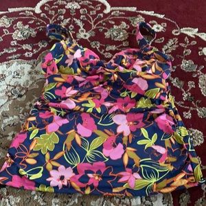 Lands End Swim Tankini Size 10